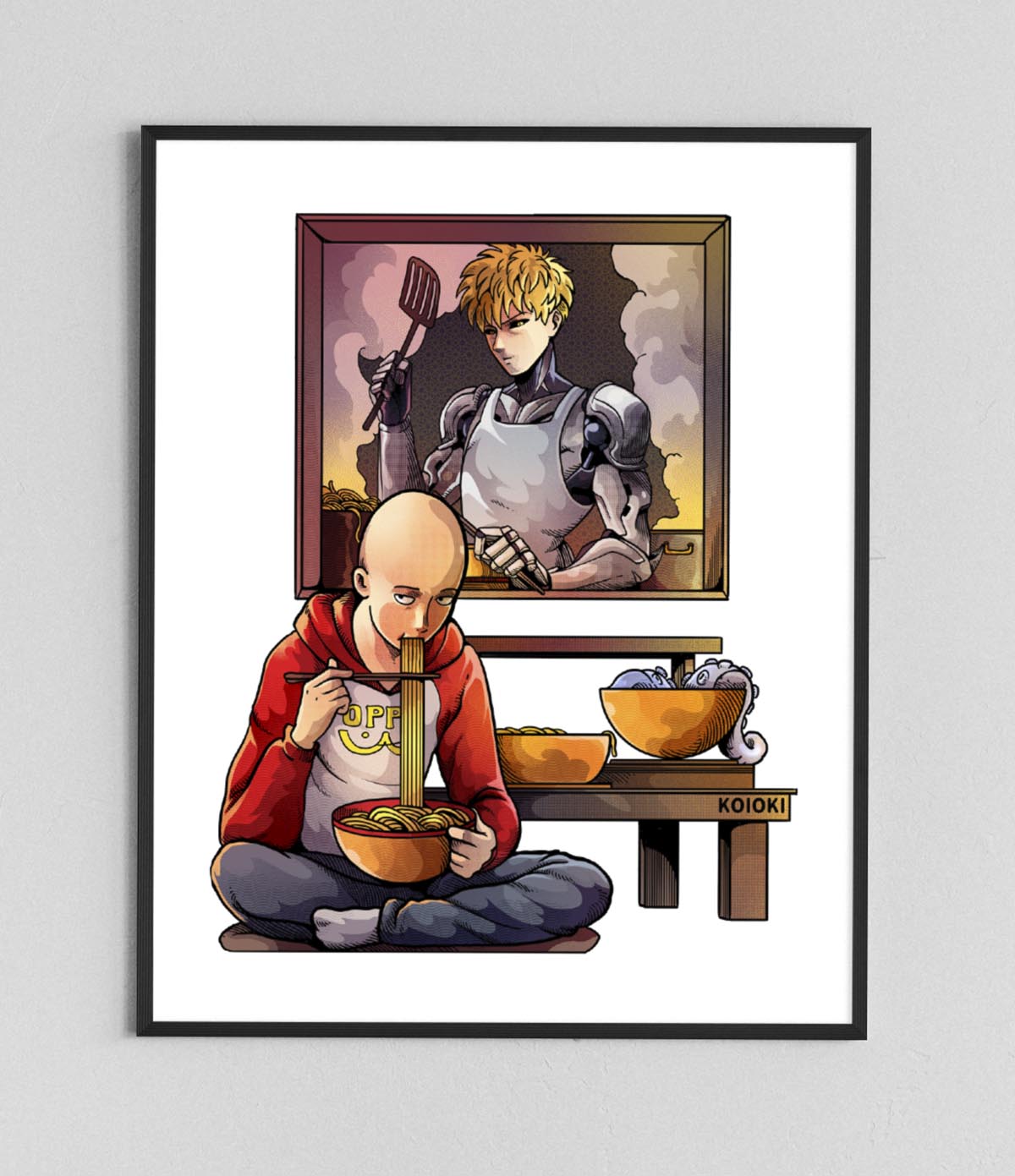 Oni Cyborg Ramen - Poster