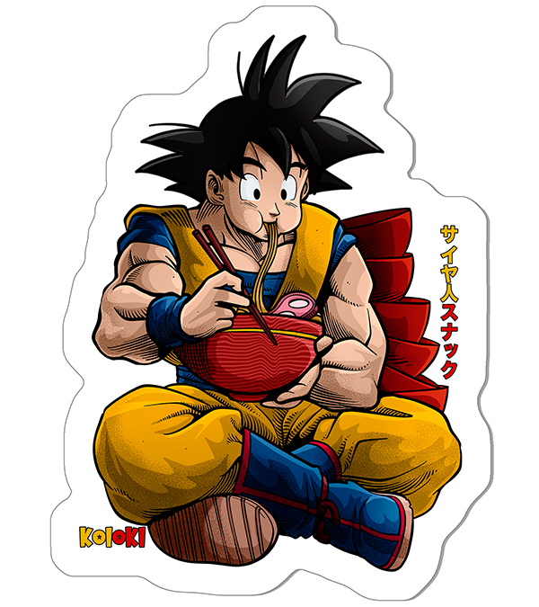 Saiyan Snack - Sticker