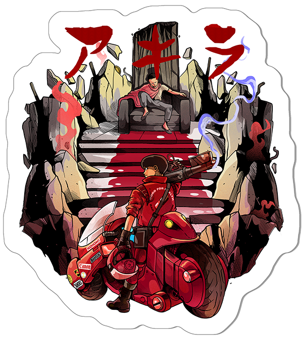 Akira - Sticker