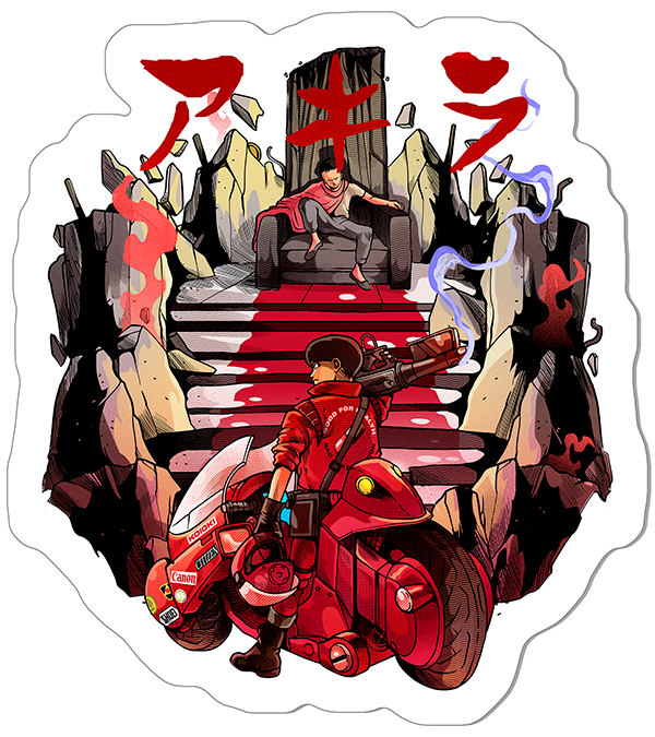 Akira - Sticker