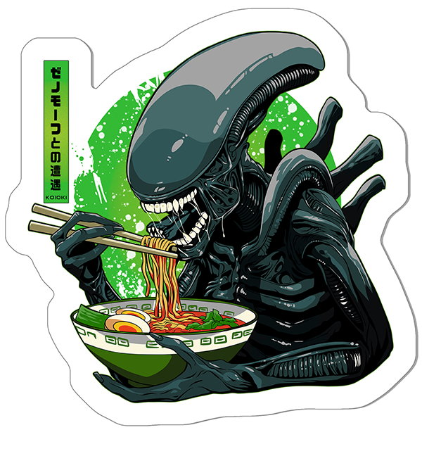 Xenomorph Encounter - Sticker