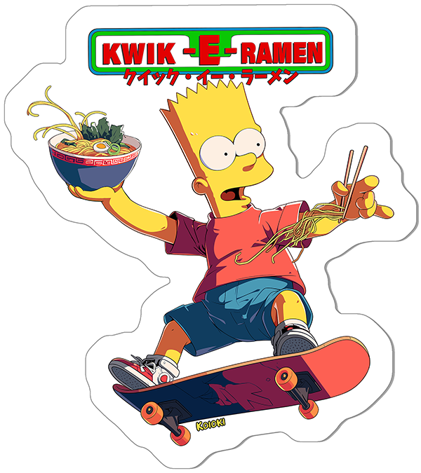 Kwik-E-Ramen - Sticker