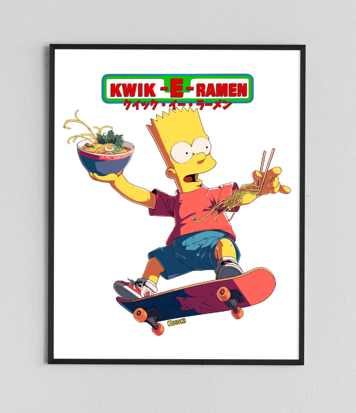 Kwik-E-Ramen - Poster