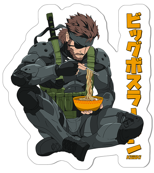 Big Boss Ramen - Sticker