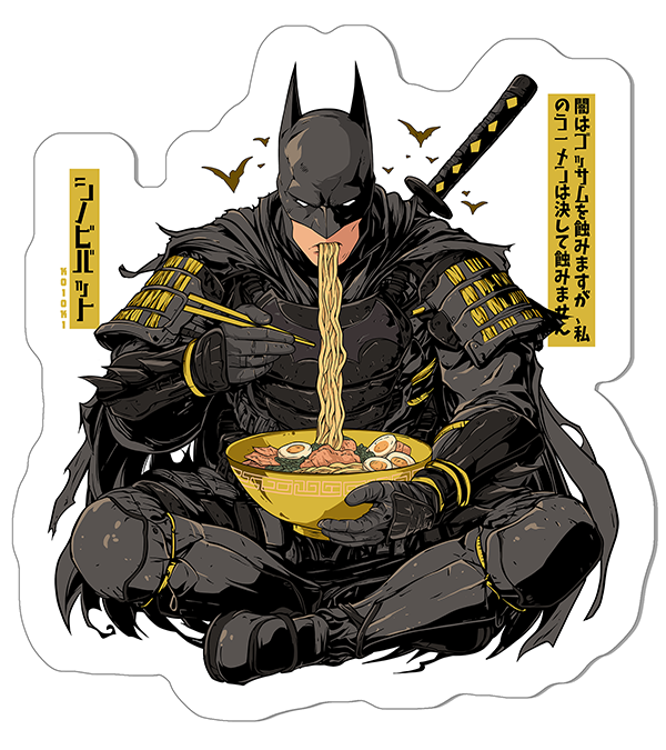 Shinobi Bat - Sticker