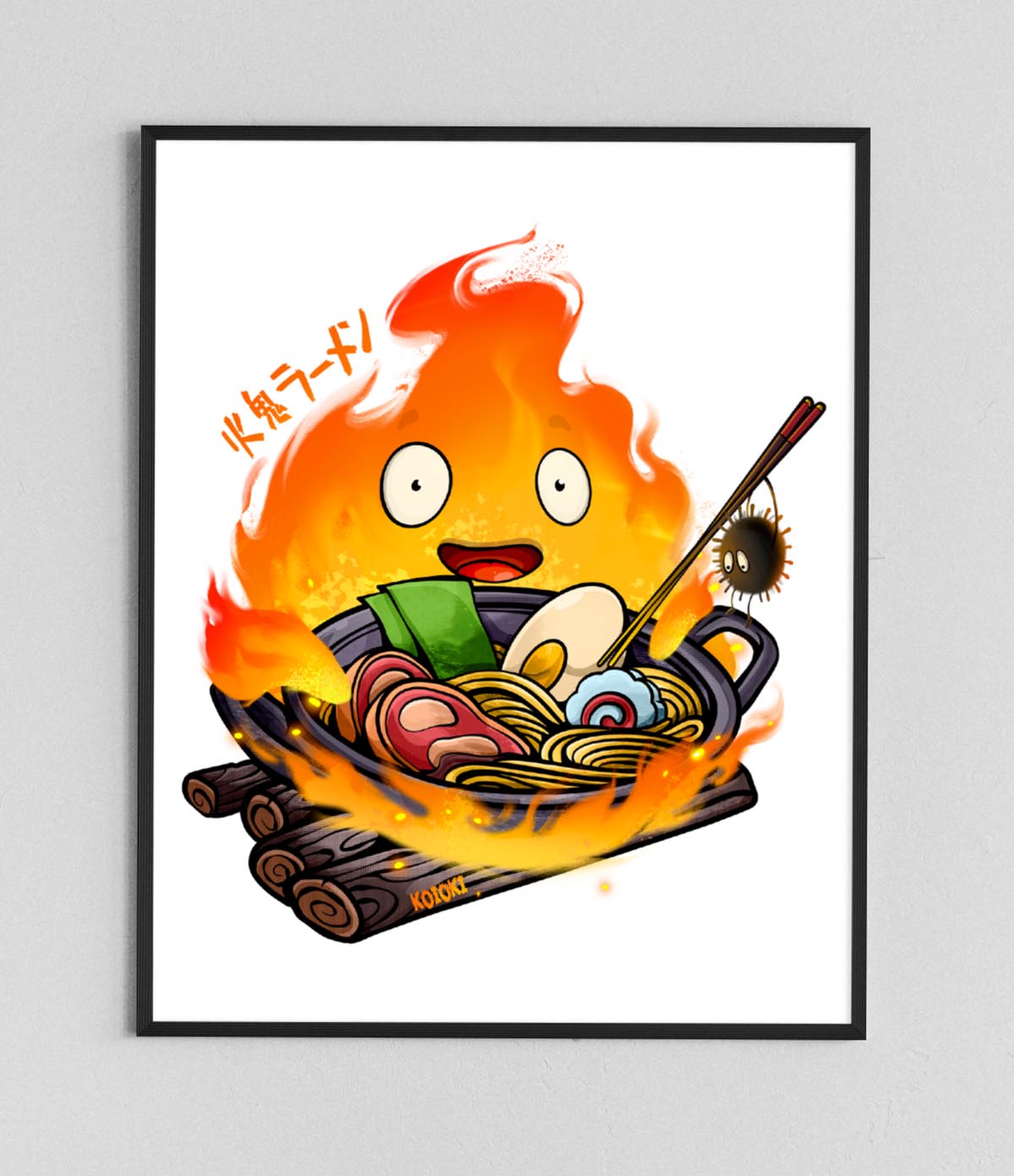 Fire Demon Ramen - Poster