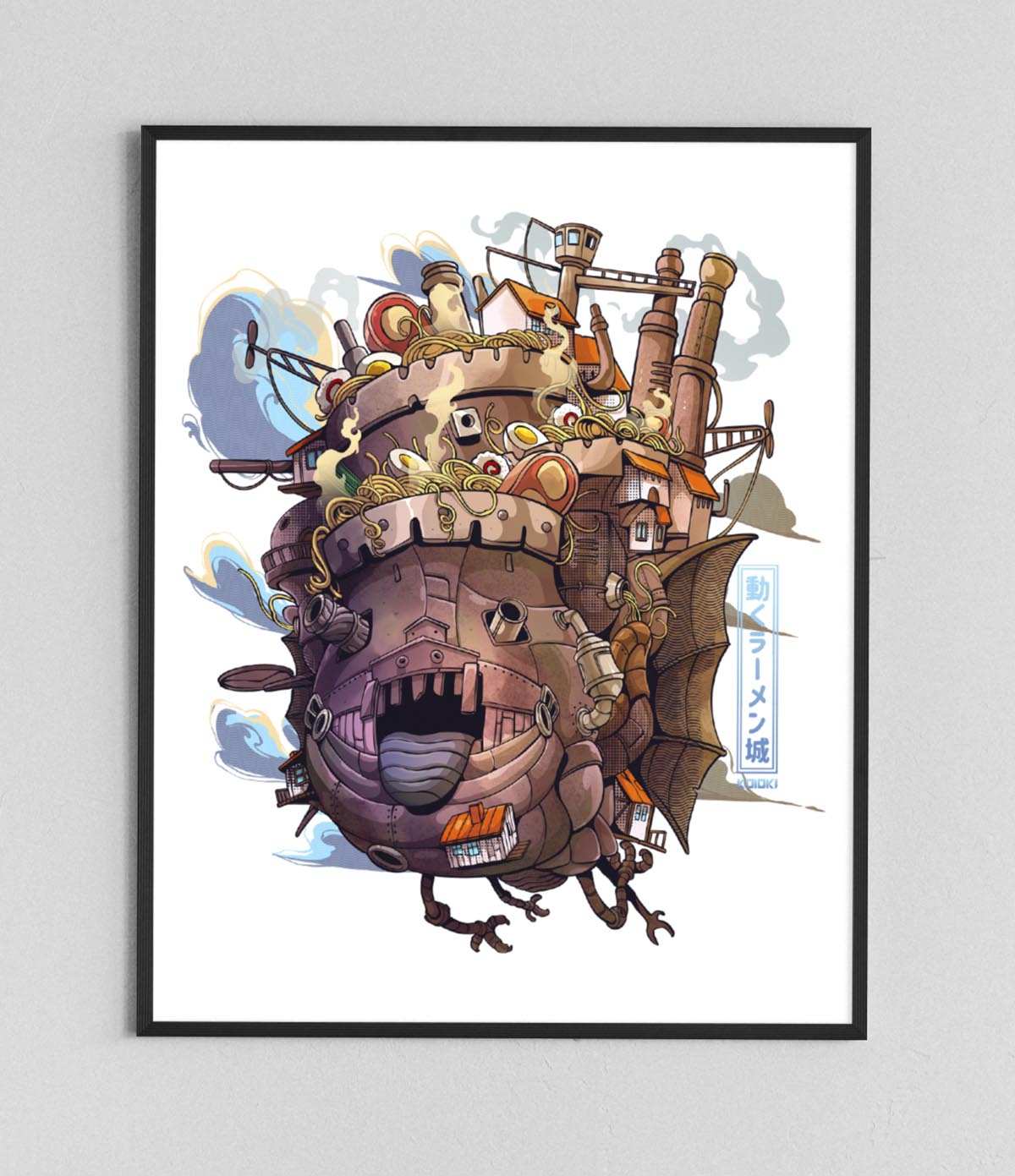 Moving Ramen Castle - Poster