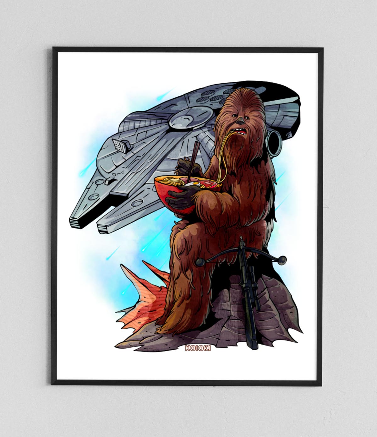 Wookiee Ramen - Poster