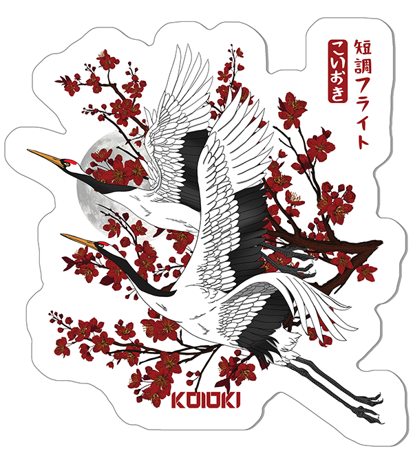 Tanchō Flight - Sticker