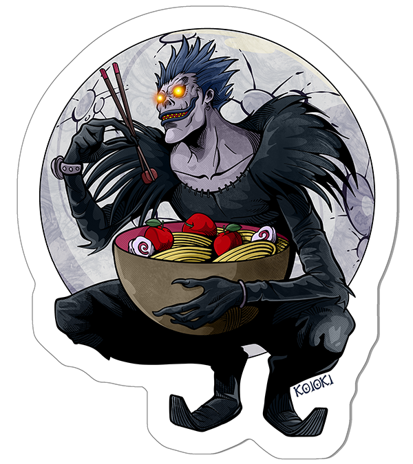 Death Note Ramen - Sticker