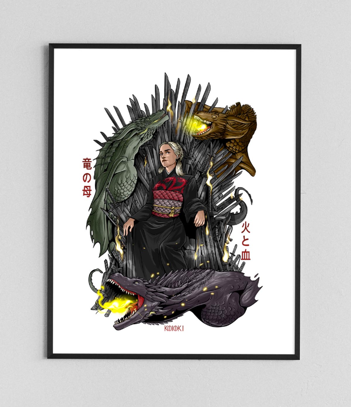 GOT - Mother of Dragons - Poster