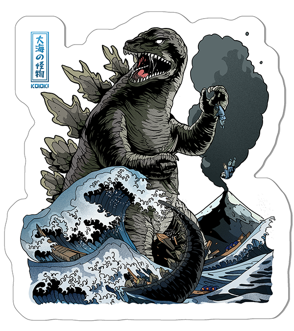 Great Sea Monster - Sticker