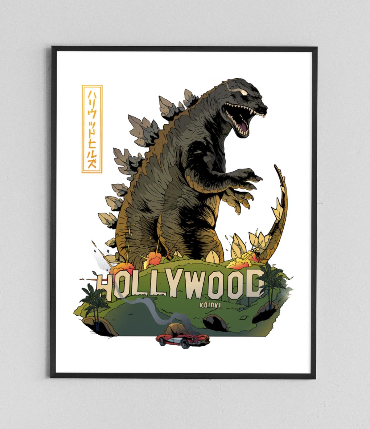 Hollywood Hills - Poster