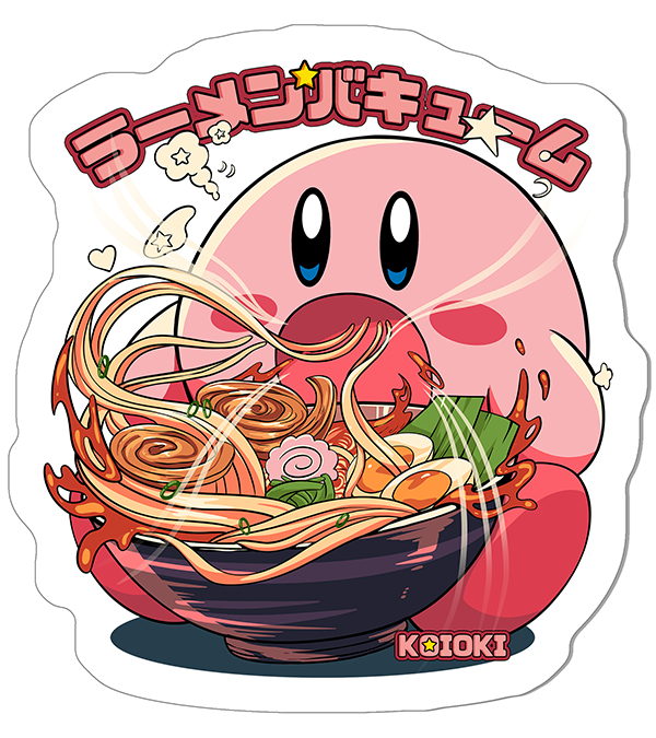 Ramen Vacuum - Sticker