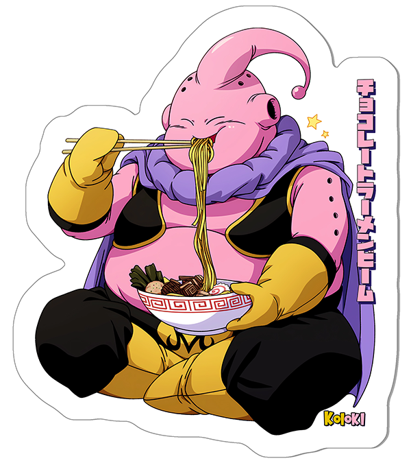 Chocolate Ramen Beam - Sticker