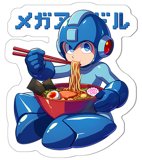 Mega Ramen - Sticker