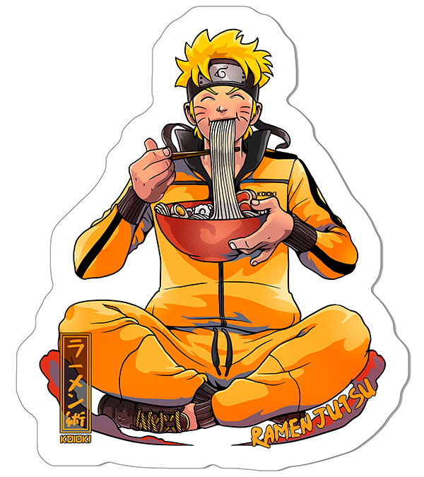 Ramen Jutsu - Sticker