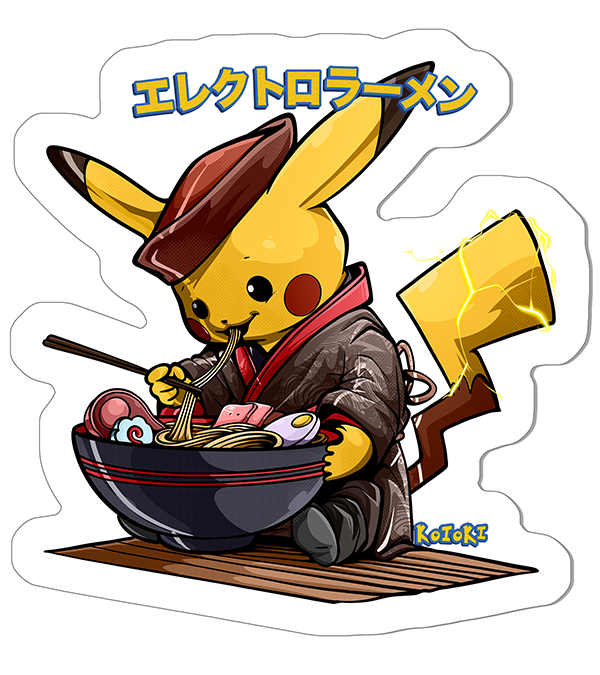 Electro Ramen - Sticker