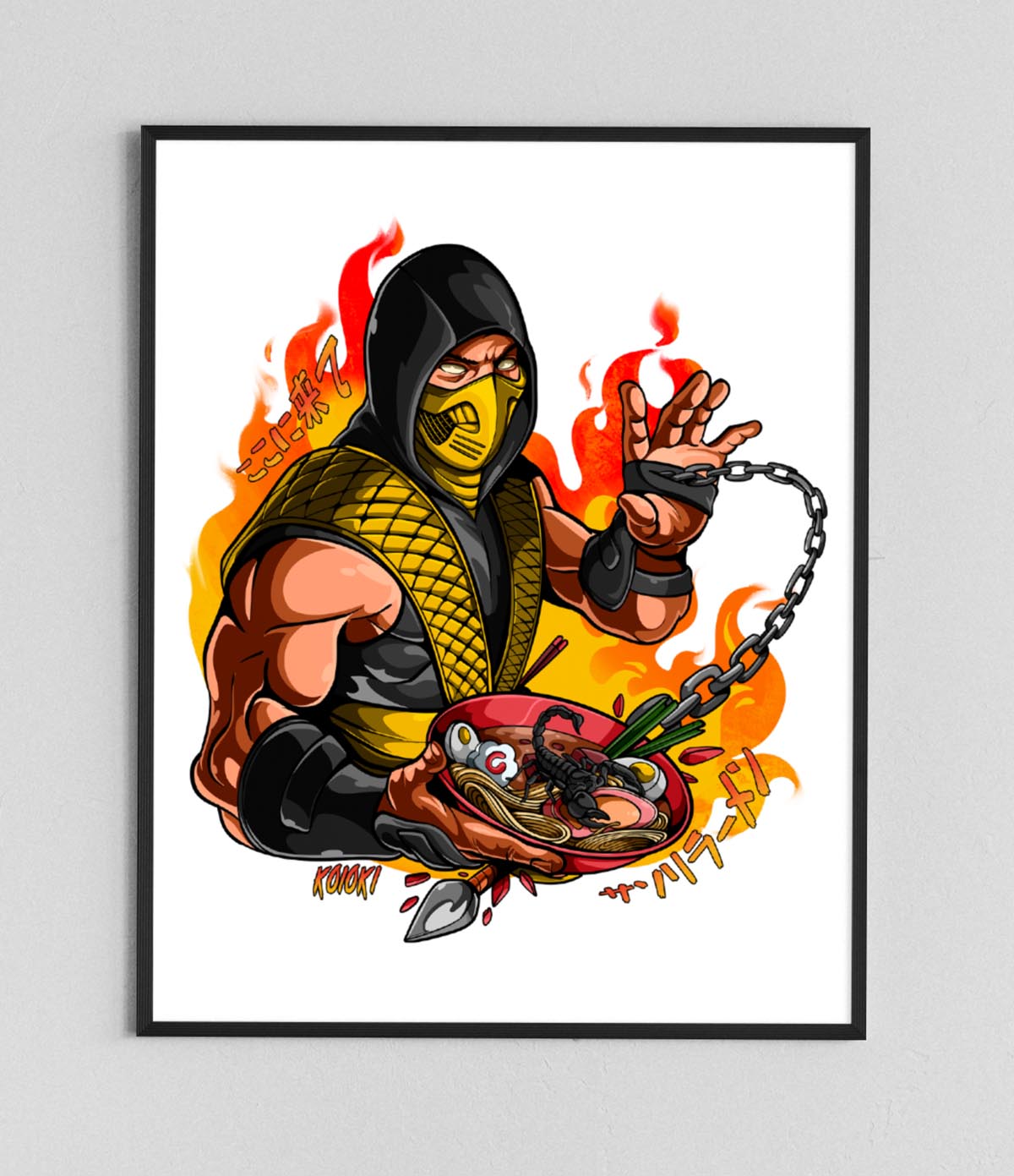 Scorpion Ramen - Poster