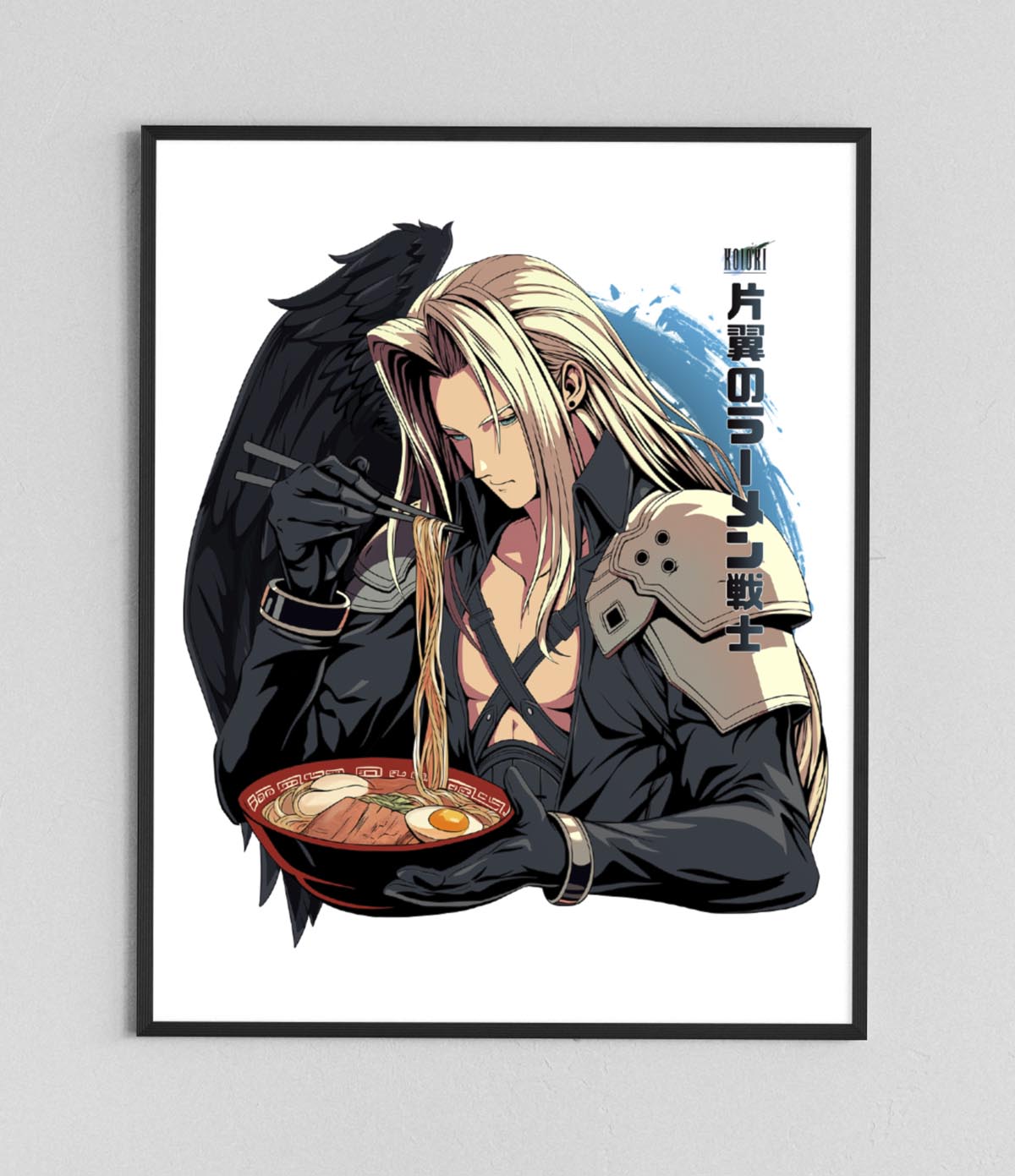 One-Winged Ramen Warrior - Poster