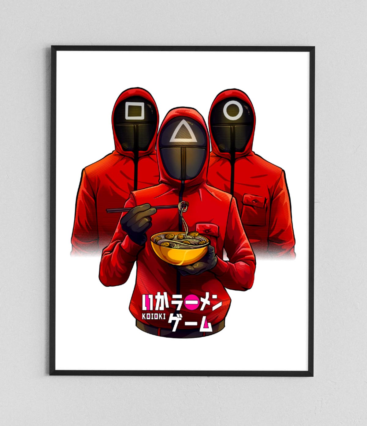 Squid Ramen Game - Poster