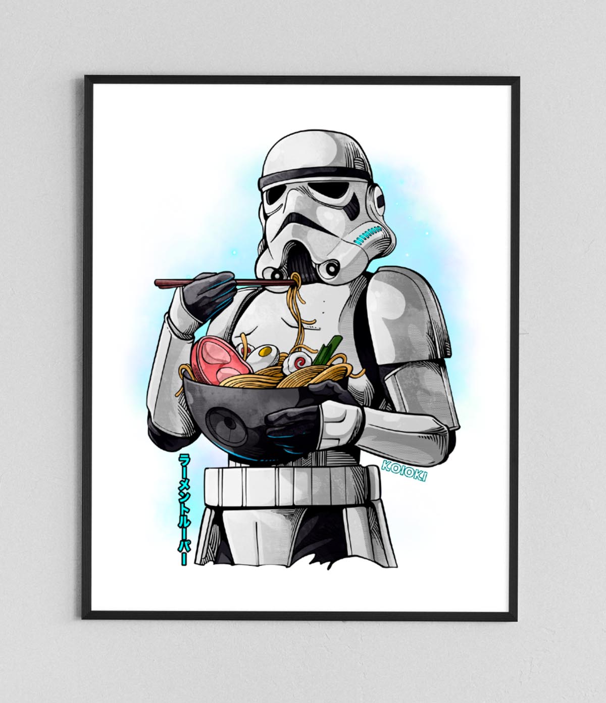 Ramen Trooper - Poster