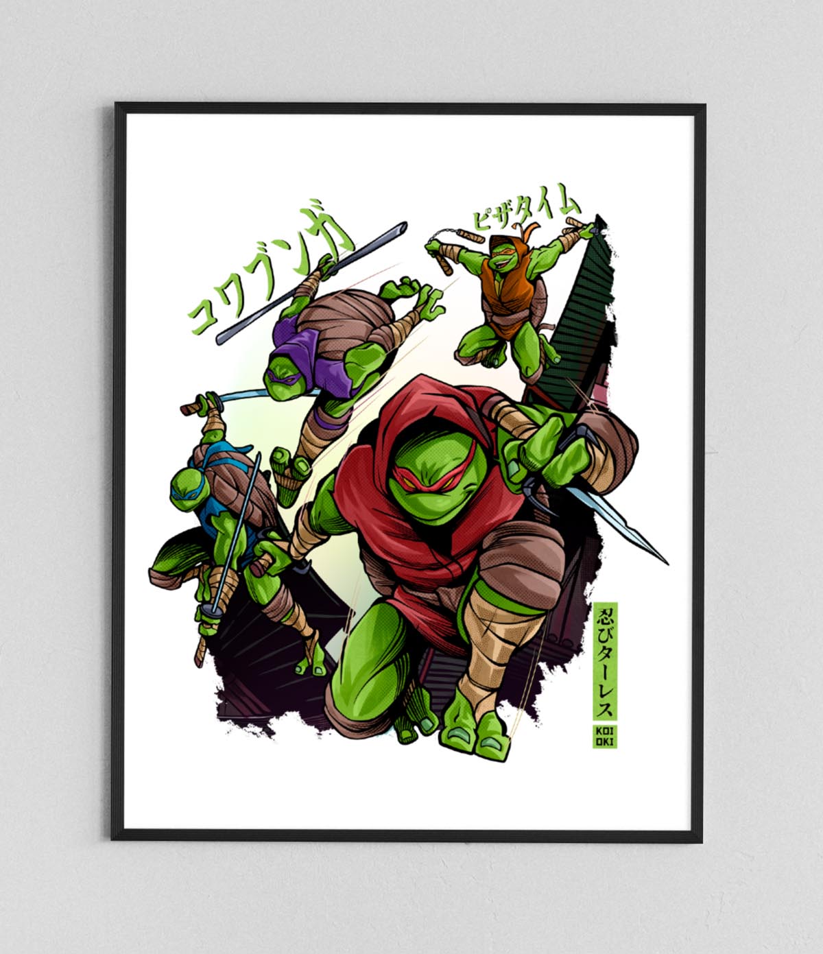 Shinobi Turtles - Poster