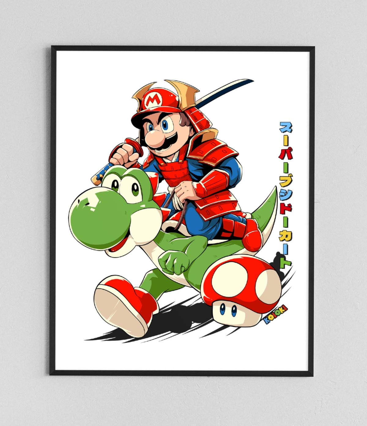 Super Bushido Kart - Poster