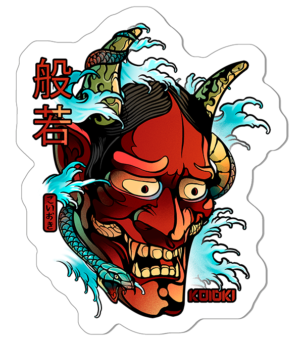 Hannya - Sticker