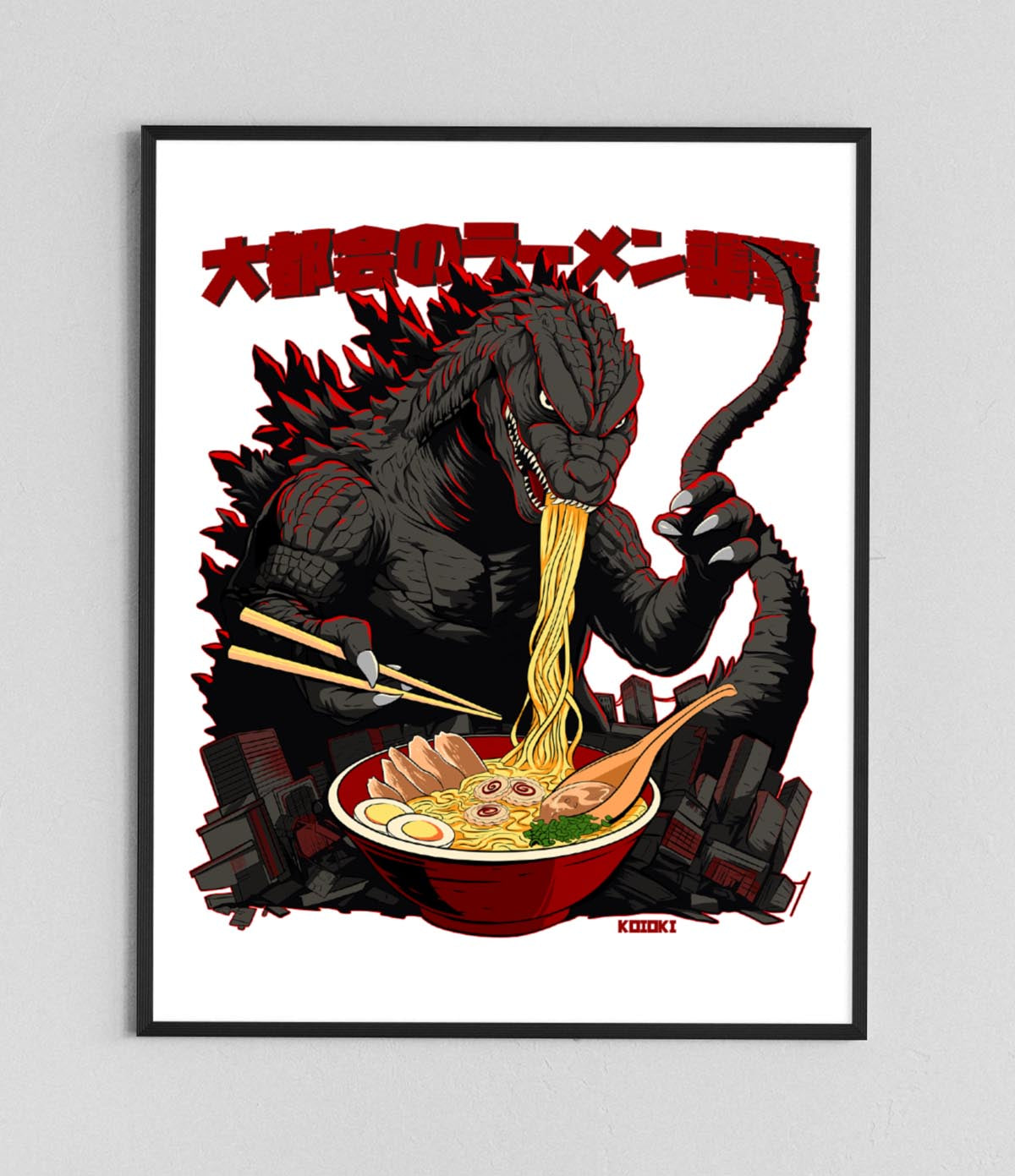 Ramen Raid in the Big City - Poster