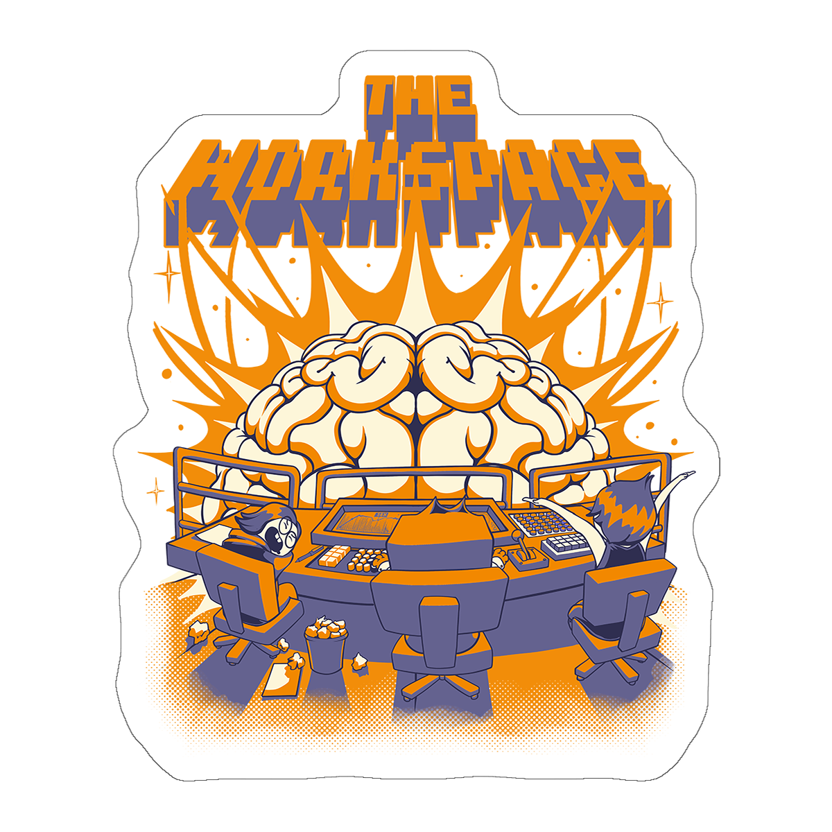 The Workspace - Sticker