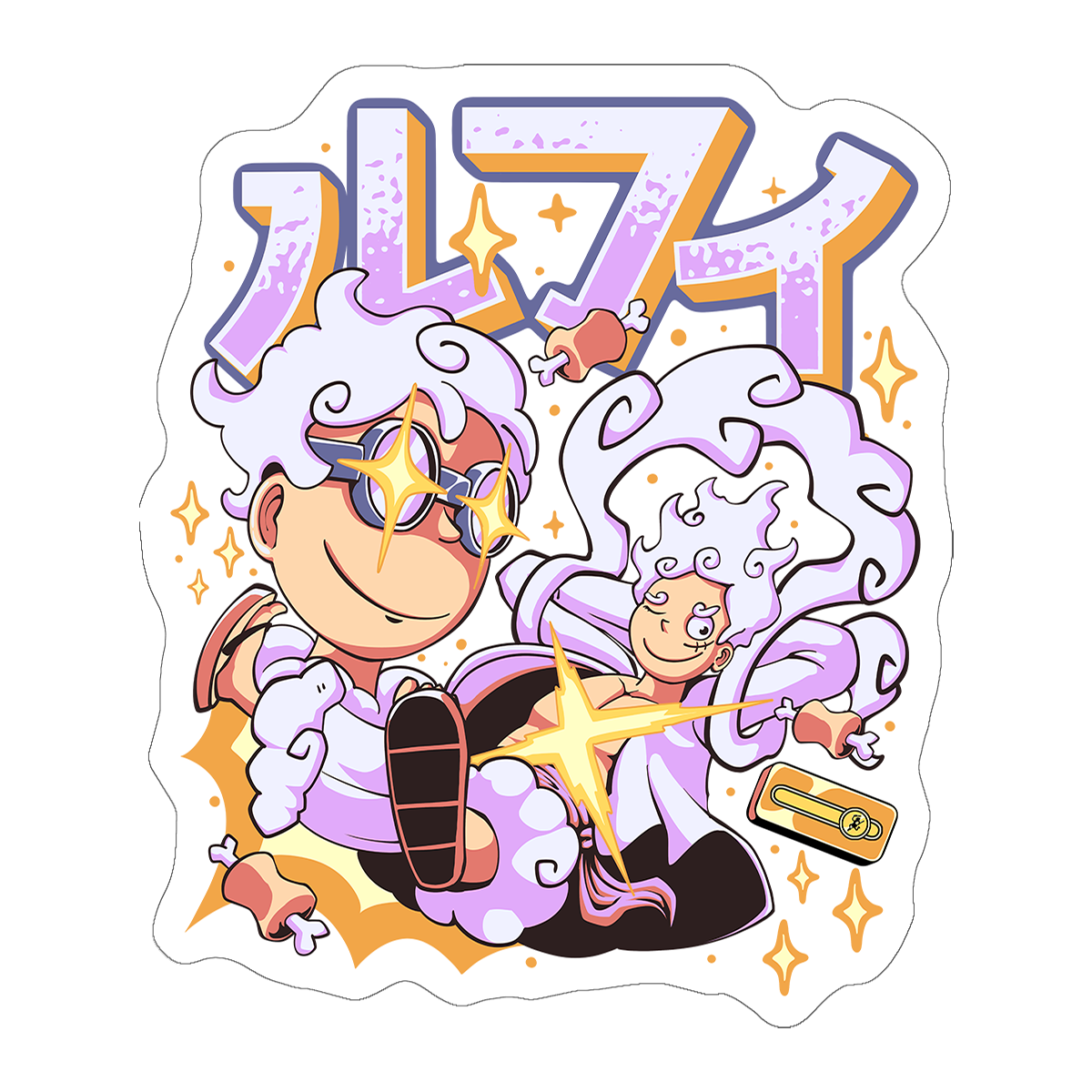 Monkey D luffy - Sticker