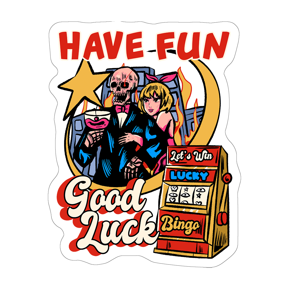 Good luck - Sticker