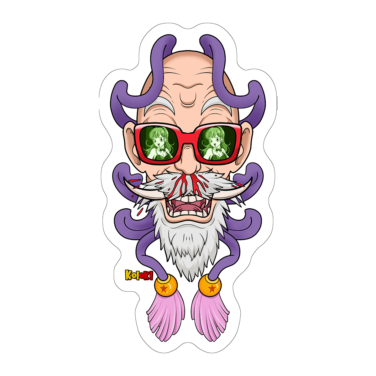 Kame-Sennin - Sticker