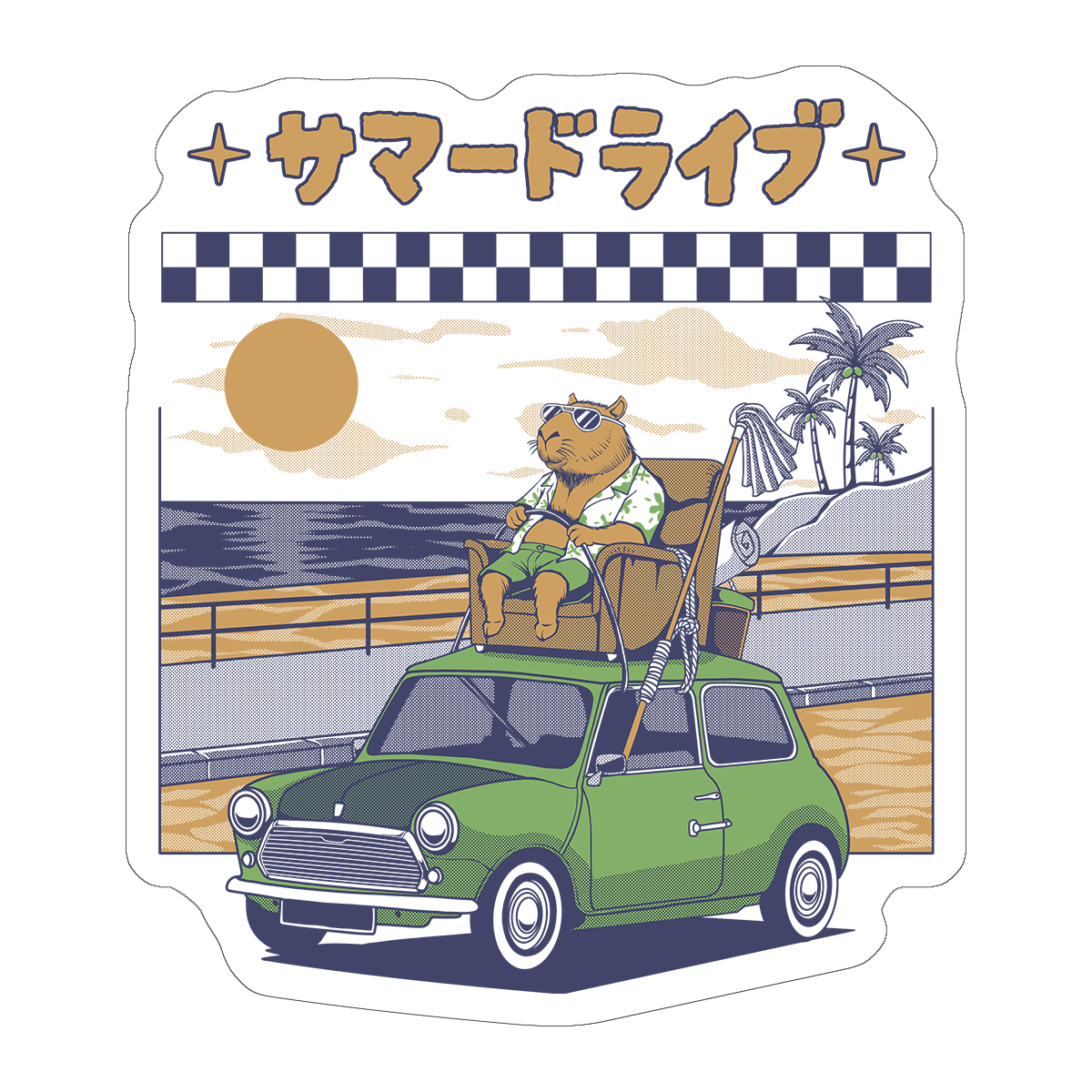 Mr.Capy - Sticker