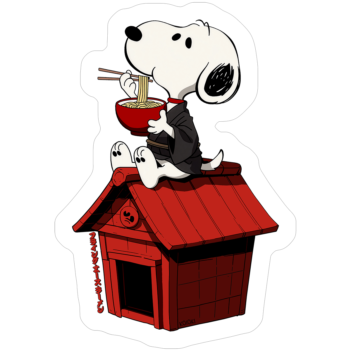 Flying Ace Ramen - Sticker
